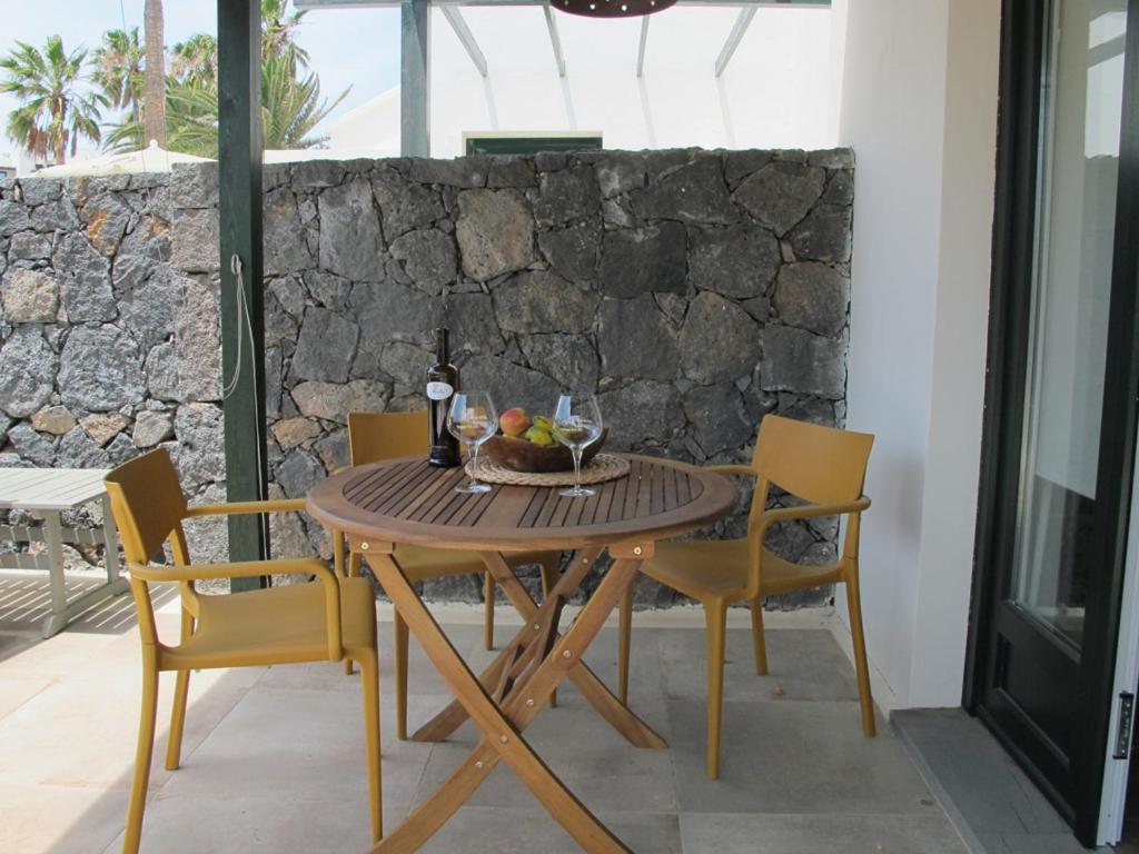 Bungalow Goa Pool View, Playa Roca Residence Sea Front Access - Free Ac - Wifi 科斯塔特吉塞 外观 照片
